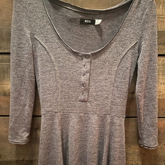 BDG Grey Dress - Picture 1 of 5